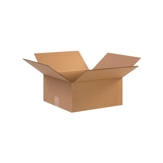 12-1/2 x 12-1/2 x 6'' Corrugated Boxes, 25PK