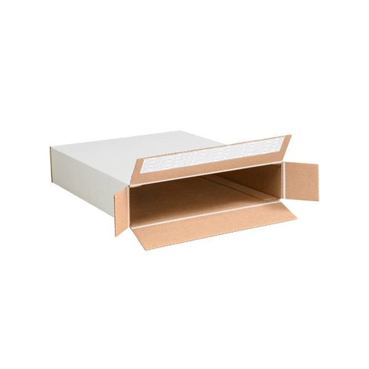 12-1/2 x 3 x 17-1/2'' FOL Self Seal White, 25PK