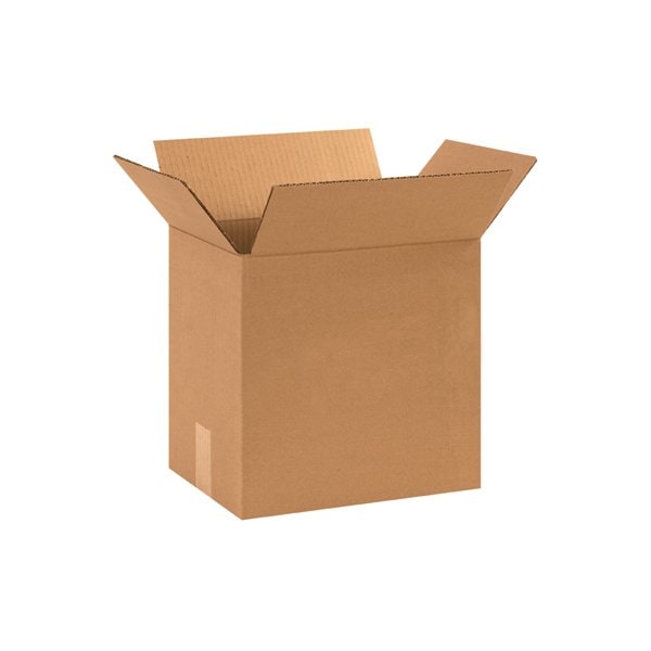 12-1/4 x 9-1/4 x 12'' Corrugated Boxes, 25PK