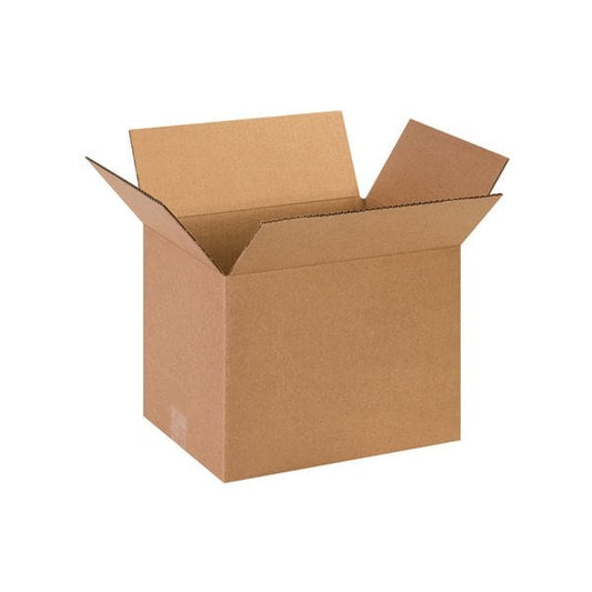 13 x 10 x 10'' Corrugated Boxes, 25PK