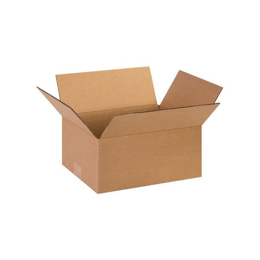 13 x 10 x 6'' Corrugated Boxes, 25PK