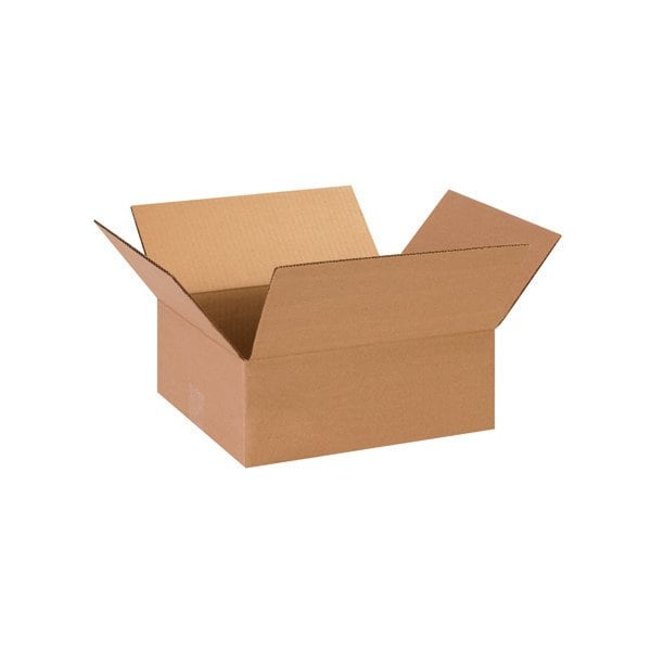 13 x 11 x 5'' Flat Corrugated Boxes, 25PK