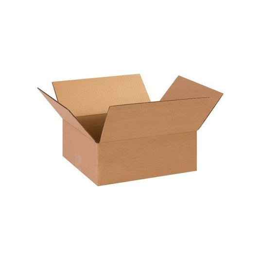 13 x 11 x 5'' Flat Corrugated Boxes, 25PK