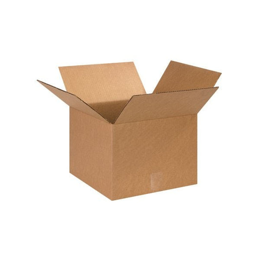 13 x 13 x 10'' Corrugated Boxes, 25PK