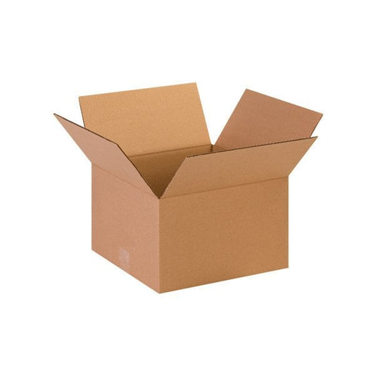 13 x 13 x 8'' Corrugated Boxes, 25PK