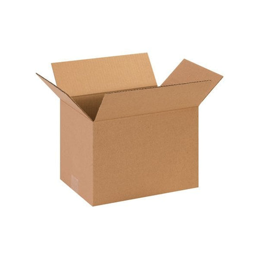 13 x 9 x 9'' Corrugated Boxes, 25PK