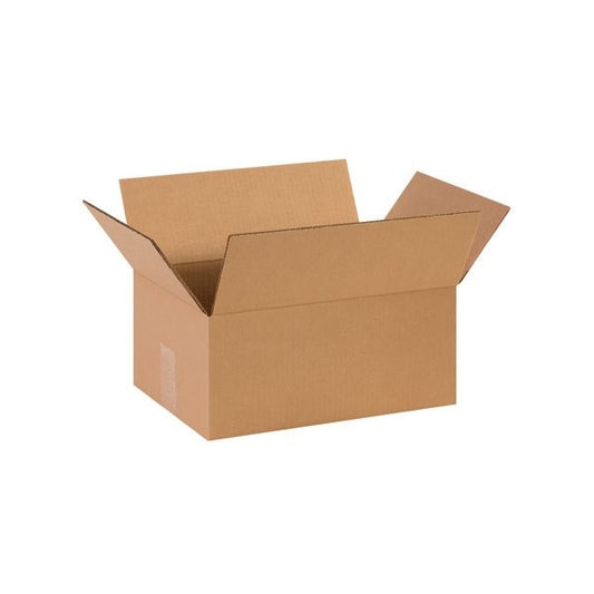 14 x 10 x 6'' Corrugated Boxes, 25PK