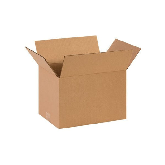 14 x 10 x 9'' Corrugated Boxes, 25PK