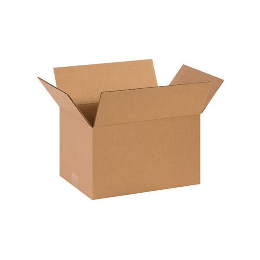 14 x 10 x 8'' Corrugated Boxes, 25PK