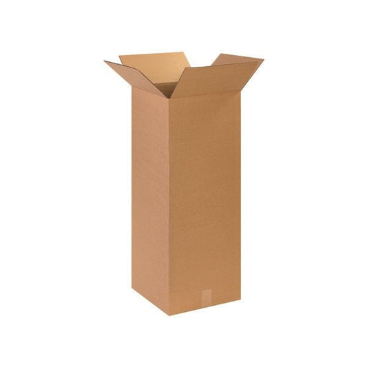 14 x 14 x 36'' Tall Corrugated Boxes, 15PK