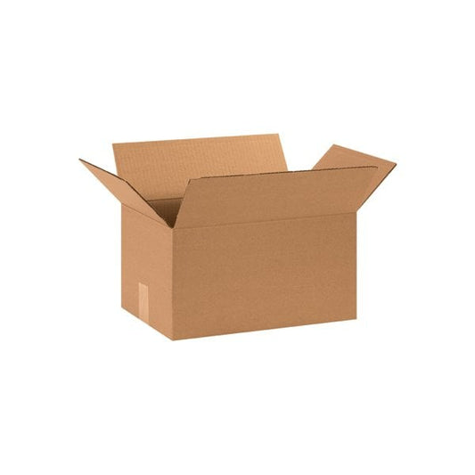 15 x 10 x 8'' Corrugated Boxes, 25PK