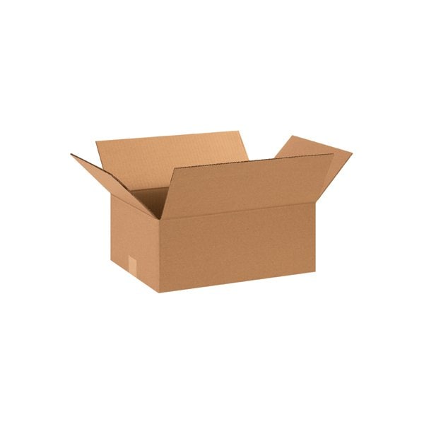 15 x 11 x 6'' Corrugated Boxes, 25PK