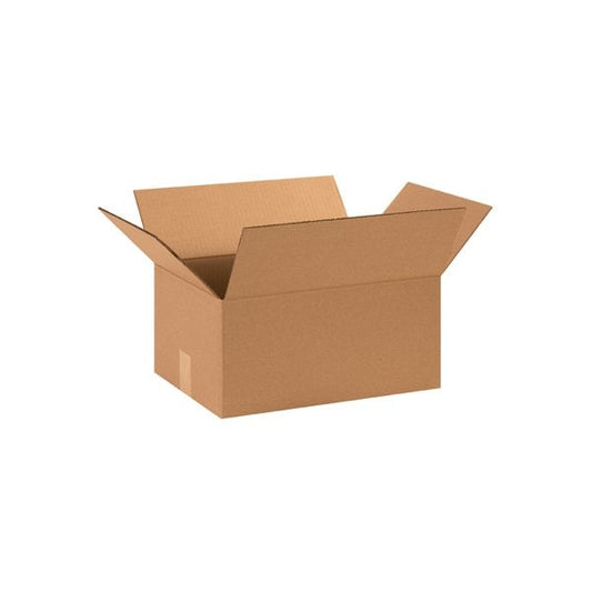 15 x 11 x 7'' Corrugated Boxes, 25PK