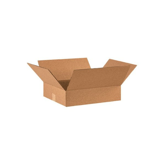 16 x 14 x 4'' Flat Corrugated Boxes, 25PK