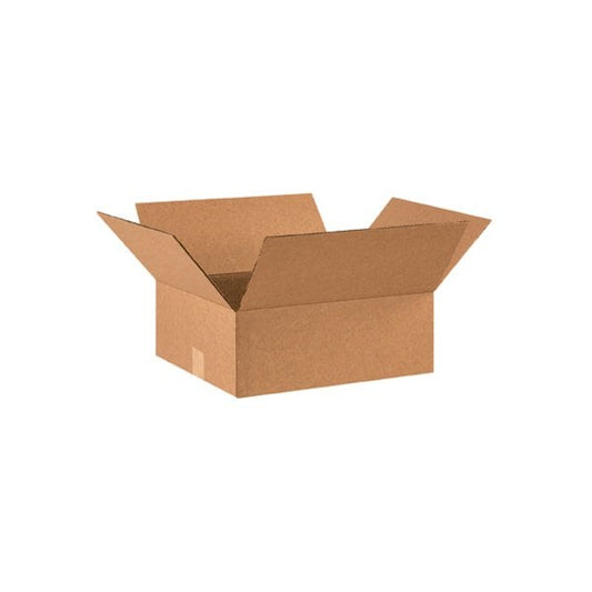 16 x 14 x 6'' Flat Corrugated Boxes, 25PK