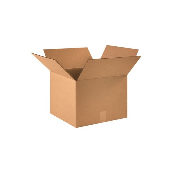 16 x 16 x 12'' Corrugated Boxes, 25PK