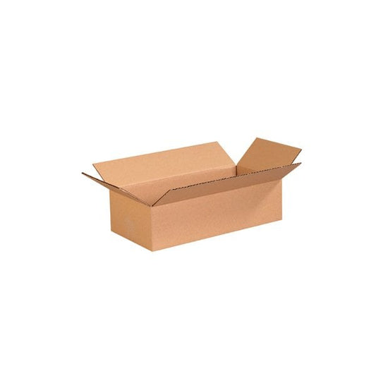 16 x 8 x 4'' Flat Corrugated Boxes, 25PK
