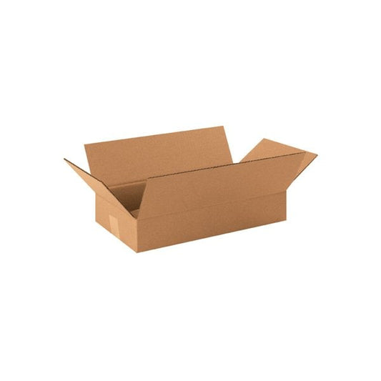 16 x 9 x 3'' Long Corrugated Boxes, 25PK