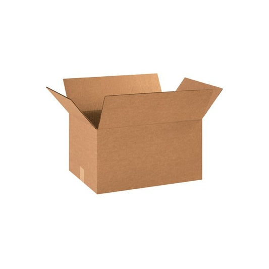 17 x 12 x 10'' Corrugated Boxes, 25PK