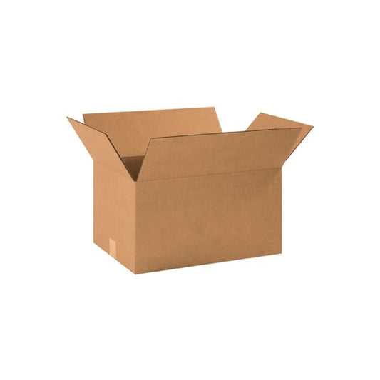 18-1/2 x 12-1/2 x 10'' Corrugated Boxes, 20PK
