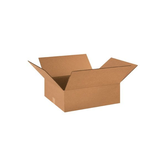 18 x 16 x 6'' Flat Corrugated Boxes, 25PK