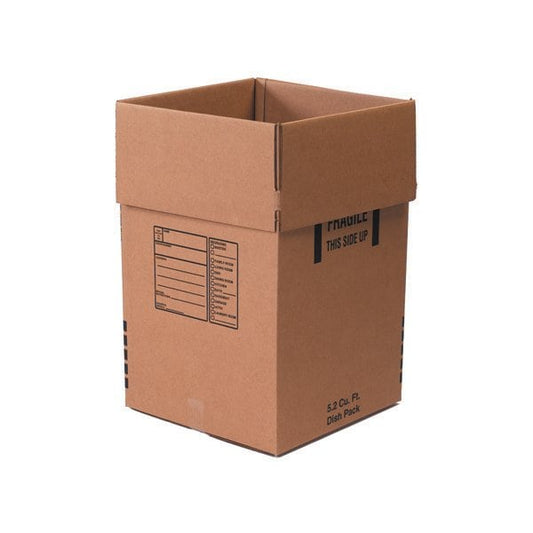 18 x 18 x 28'' Dish Pack Boxes, 5PK
