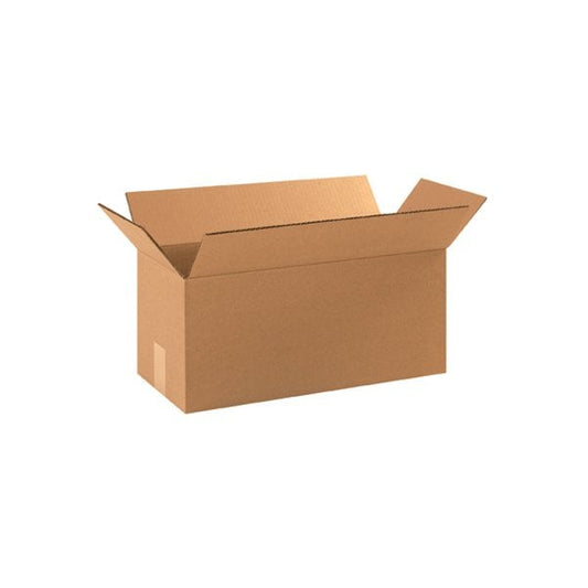 18 x 8 x 8'' Long Corrugated Boxes, 25PK