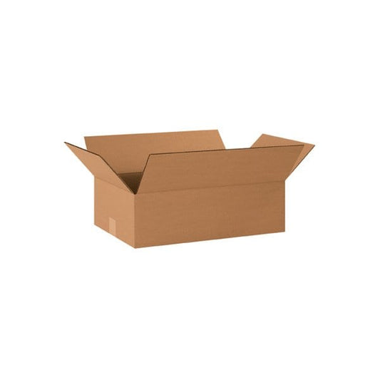 20 x 12 x 6'' Flat Corrugated Boxes, 25PK
