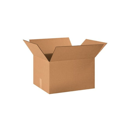 20 x 16 x 12'' Corrugated Boxes, 25PK