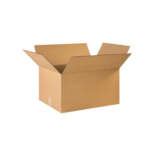 21-3/8 x 15 5/8 x 12 5/8'' Corrugated Boxes, 20PK