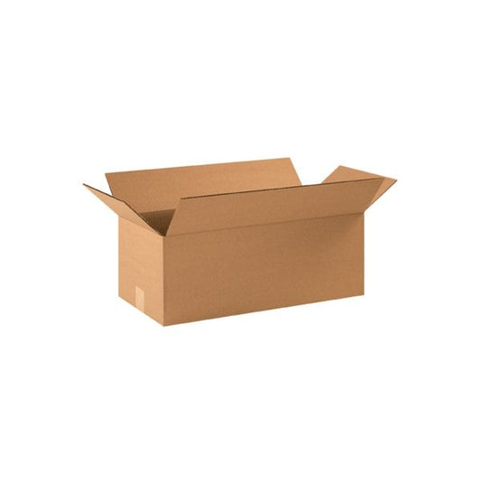 22 x 10 x 8'' Long Corrugated Boxes, 20PK