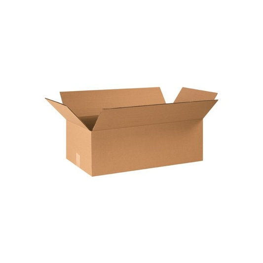 24 x 12 x 8'' Corrugated Boxes, 25PK
