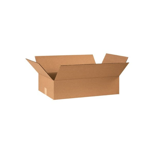 24 x 14 x 6'' Flat Corrugated Boxes, 25PK