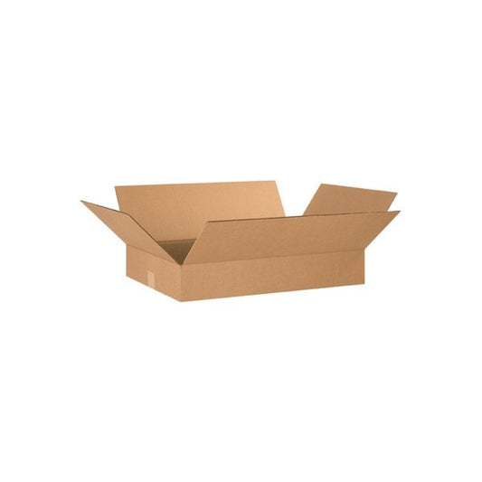 24 x 16 x 4'' Flat Corrugated Boxes, 25PK