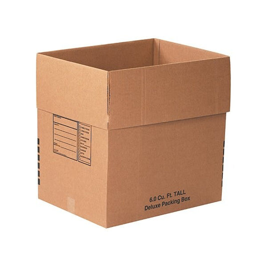 24 x 18 x 24'' Deluxe Packing Boxes, 10PK