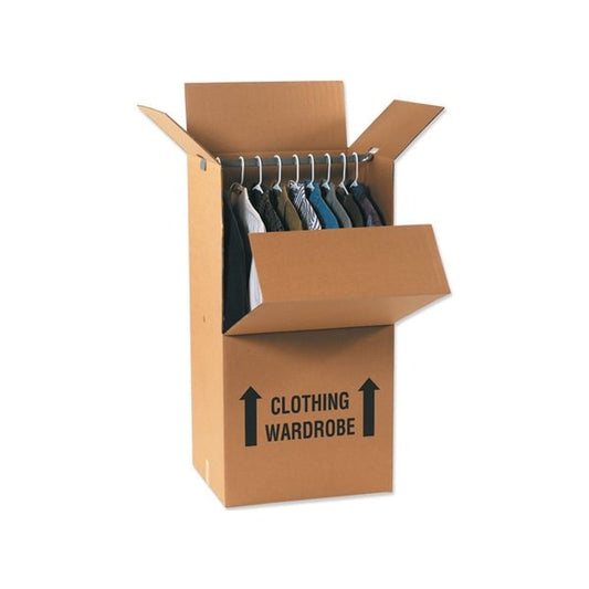 24 x 22 x 60'' Wardrobe Boxes, 5PK
