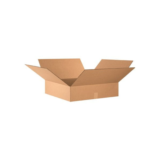 24 x 24 x 6'' Flat Corrugated Boxes, 10PK