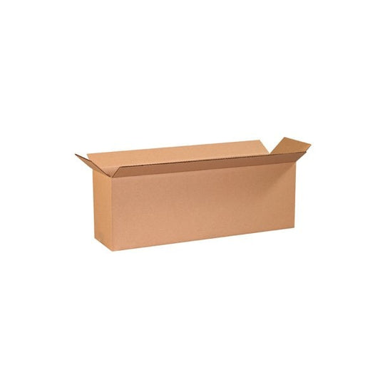 24 x 6 x 8'' Long Corrugated Boxes, 25PK