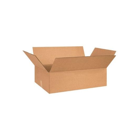 26 x 15 x 5'' Flat Corrugated Boxes, 20PK