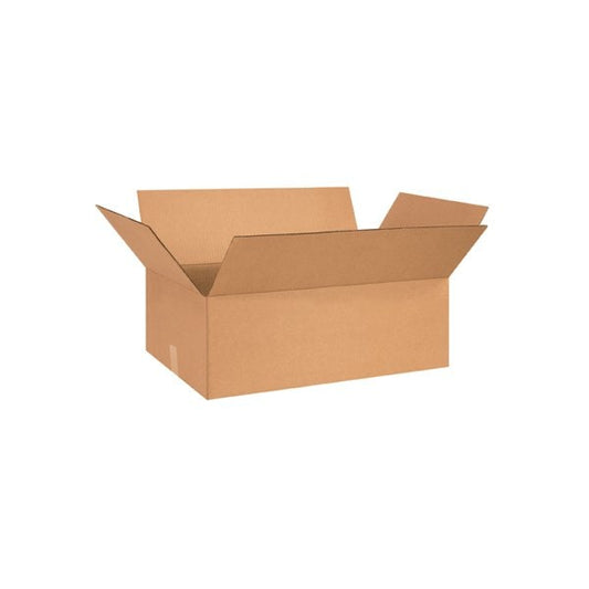 26 x 15 x 7'' Flat Corrugated Boxes, 20PK