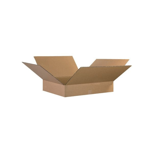 26 x 17 x 5'' Flat Corrugated Boxes, 25PK
