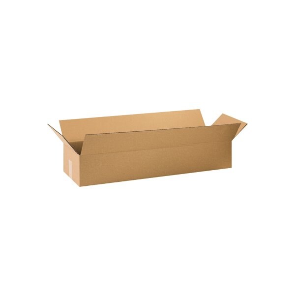 36 x 10 x 6'' Long Corrugated Boxes, 25PK