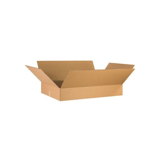 36 x 18 x 6'' Flat Corrugated Boxes, 15PK