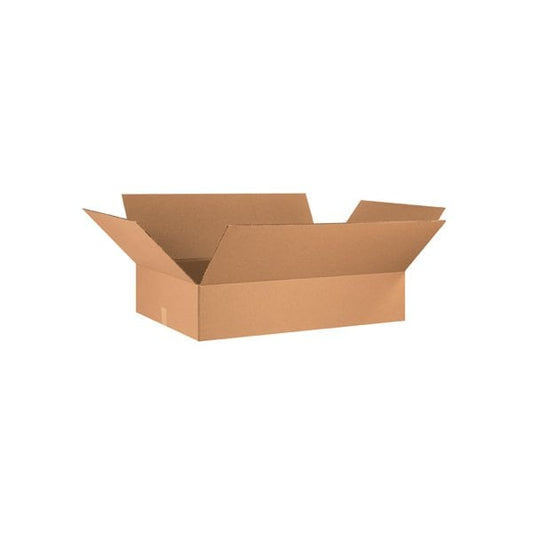 36 x 24 x 8'' Flat Corrugated Boxes, 10PK