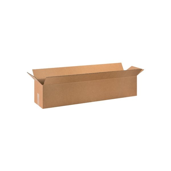 40 x 6 x 6'' Long Corrugated Boxes, 25PK