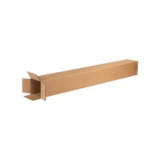 4 x 4 x 38'' Tall Corrugated Boxes, 25PK