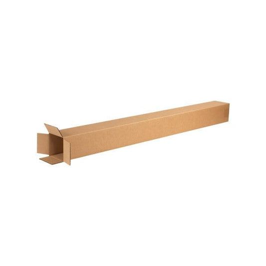 4 x 4 x 48'' Tall Corrugated Boxes, 25PK