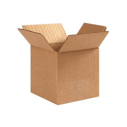 4 x 4 x 4'' Corrugated Boxes, 25PK
