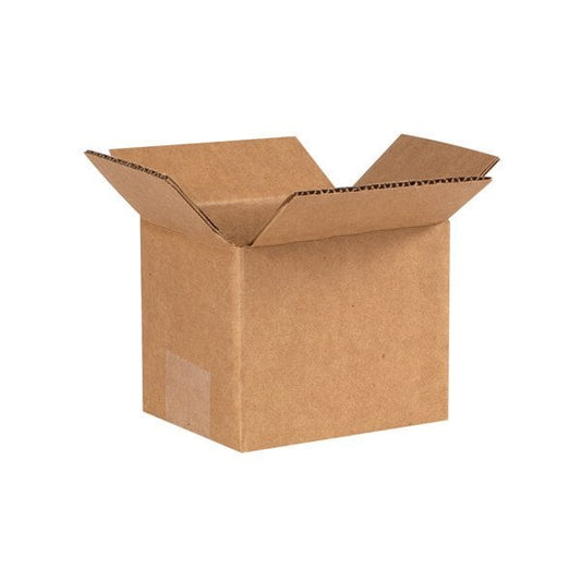 5 x 4 x 4'' Corrugated Boxes, 25PK