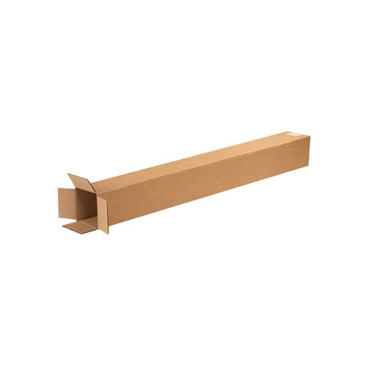5 x 5 x 36'' Tall Corrugated Boxes, 25PK